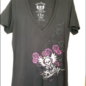 Sullen Angels black T-shirt size ex-large